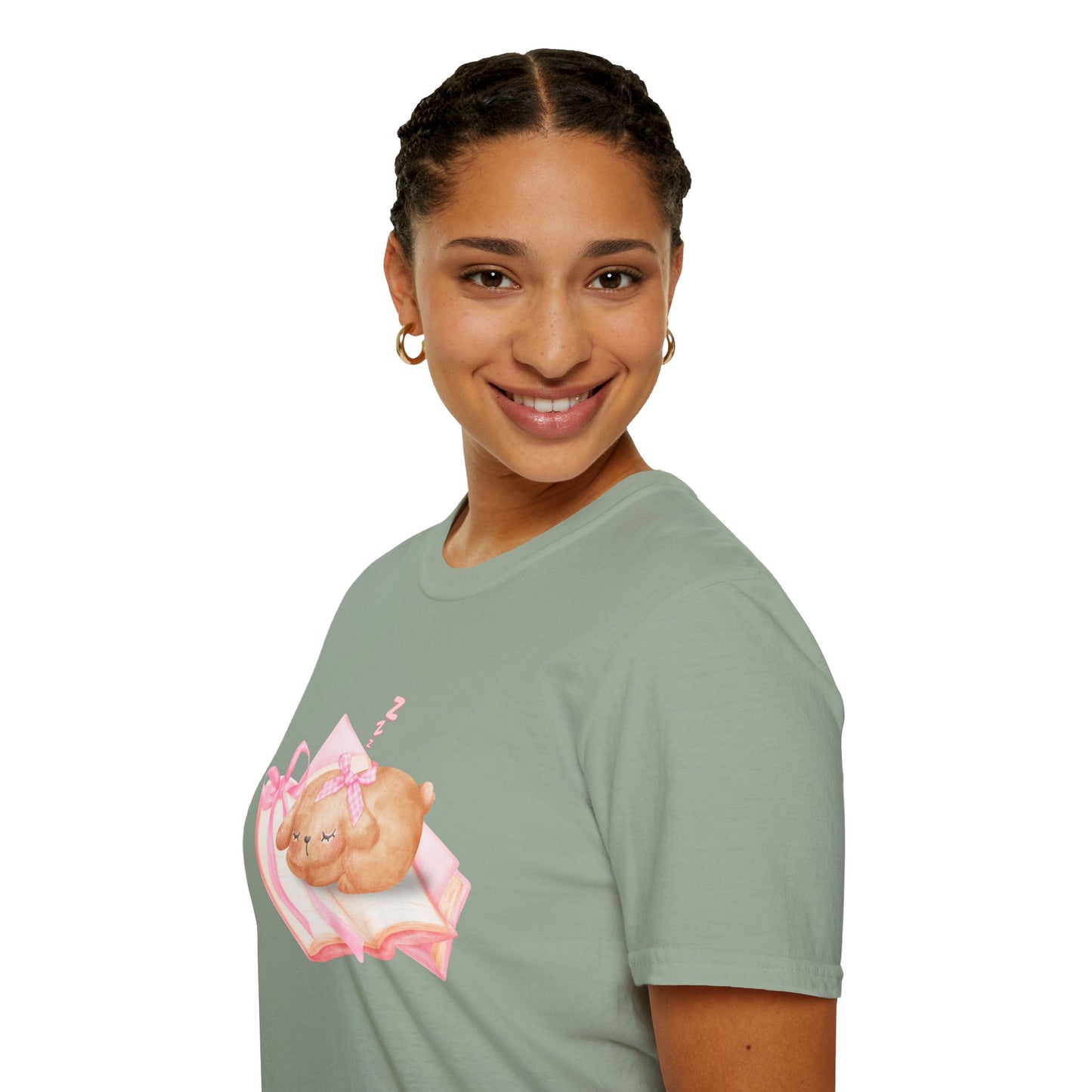 Coquette Bookish Bunny T-Shirt
