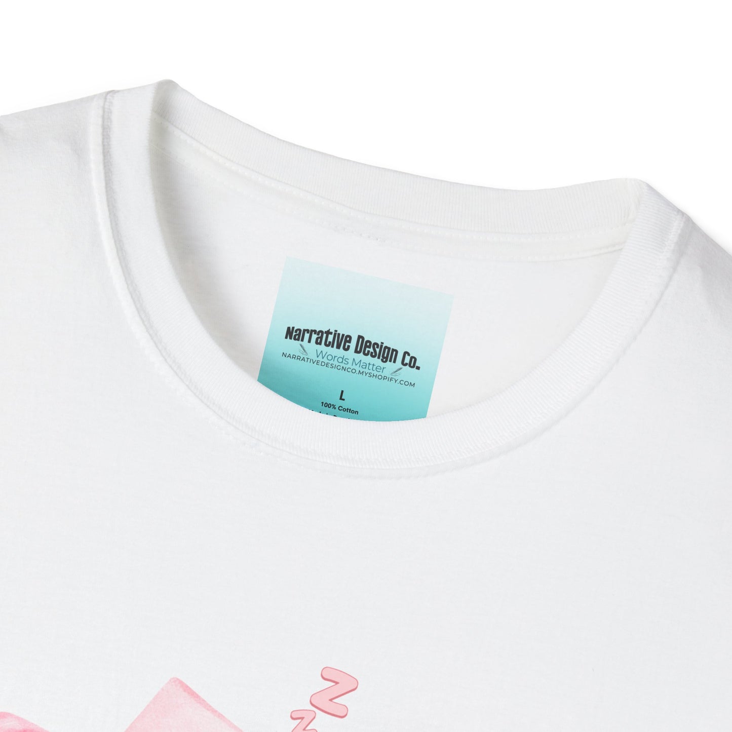 Coquette Bookish Bunny T-Shirt