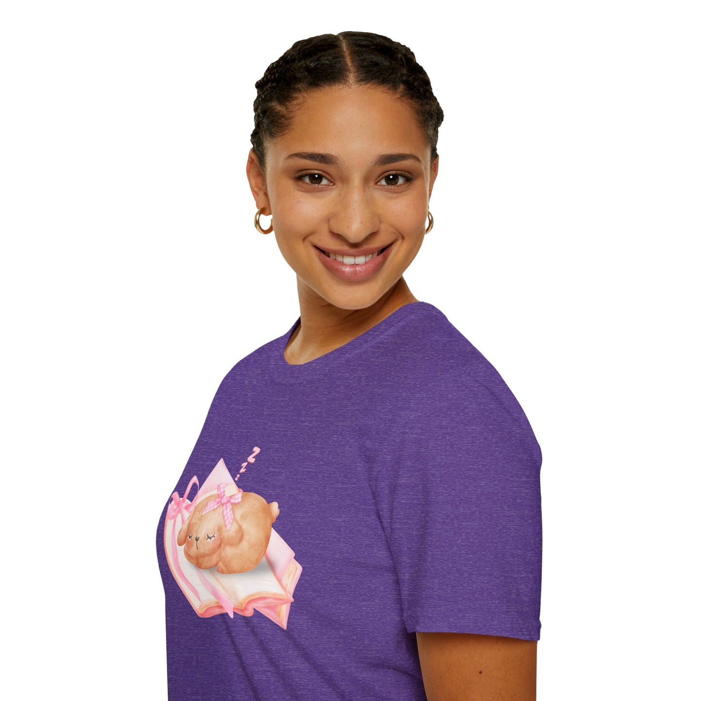 Coquette Bookish Bunny T-Shirt