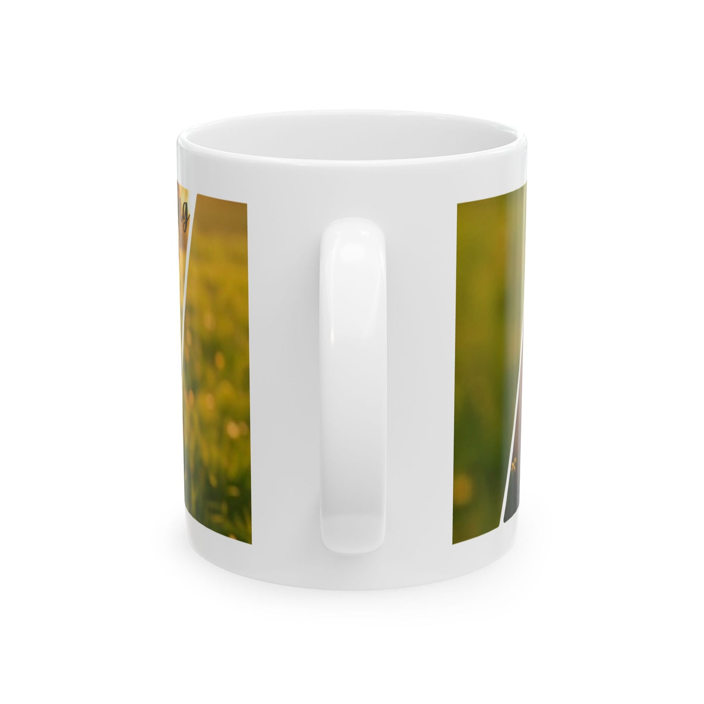 Highland Cow Ceramic Mug, (11oz)
