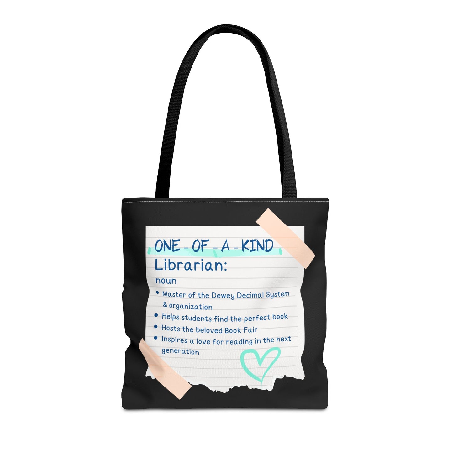 One-of-a-Kind Librarian Tote Bag - Perfect Gift for Educators
