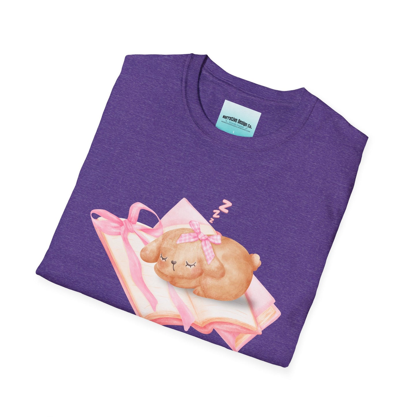 Coquette Bookish Bunny T-Shirt