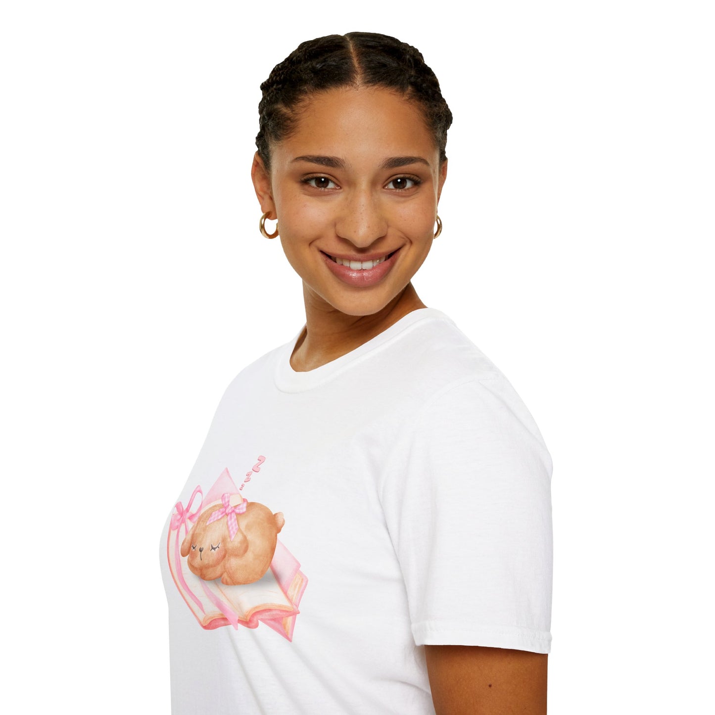 Coquette Bookish Bunny T-Shirt