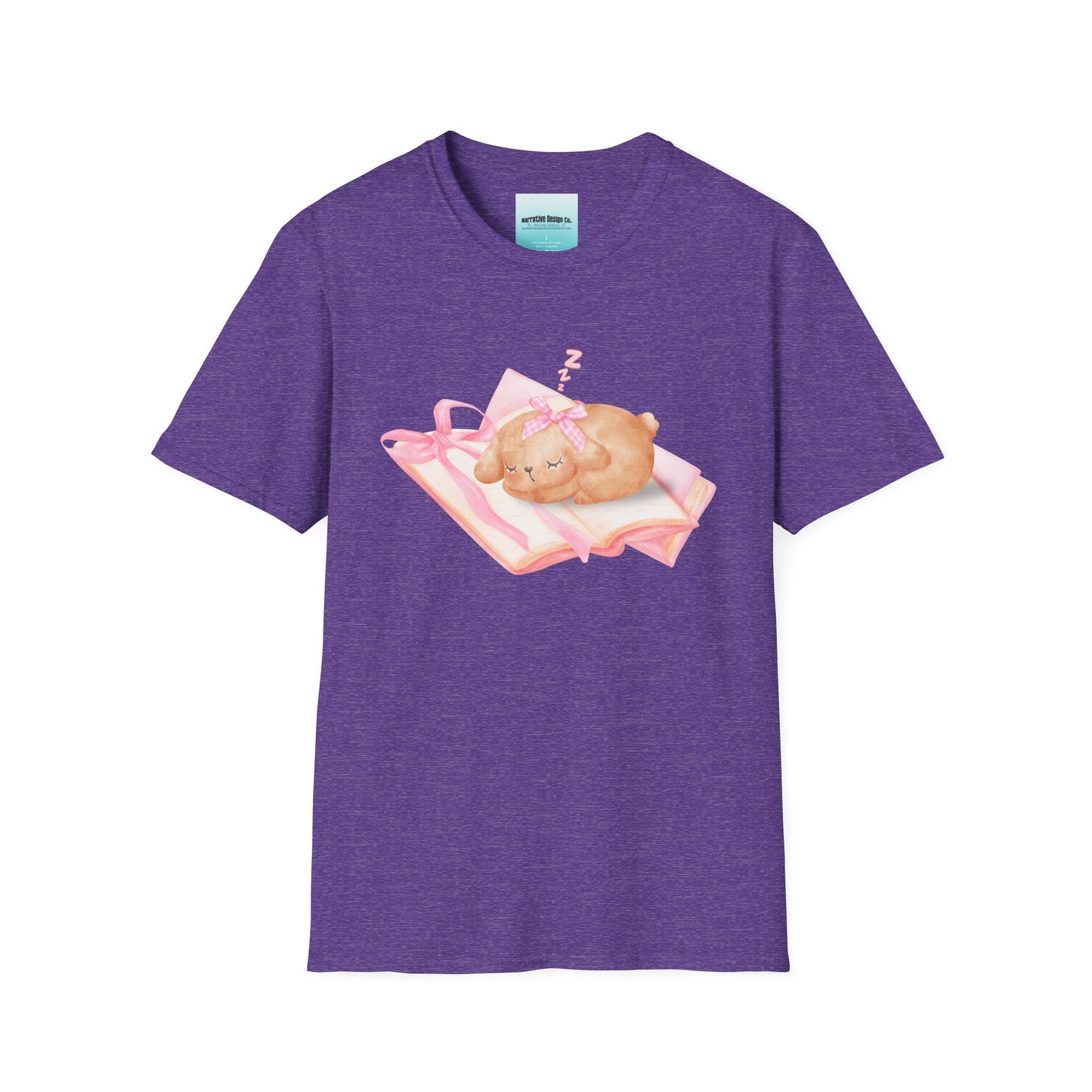 Coquette Bookish Bunny T-Shirt