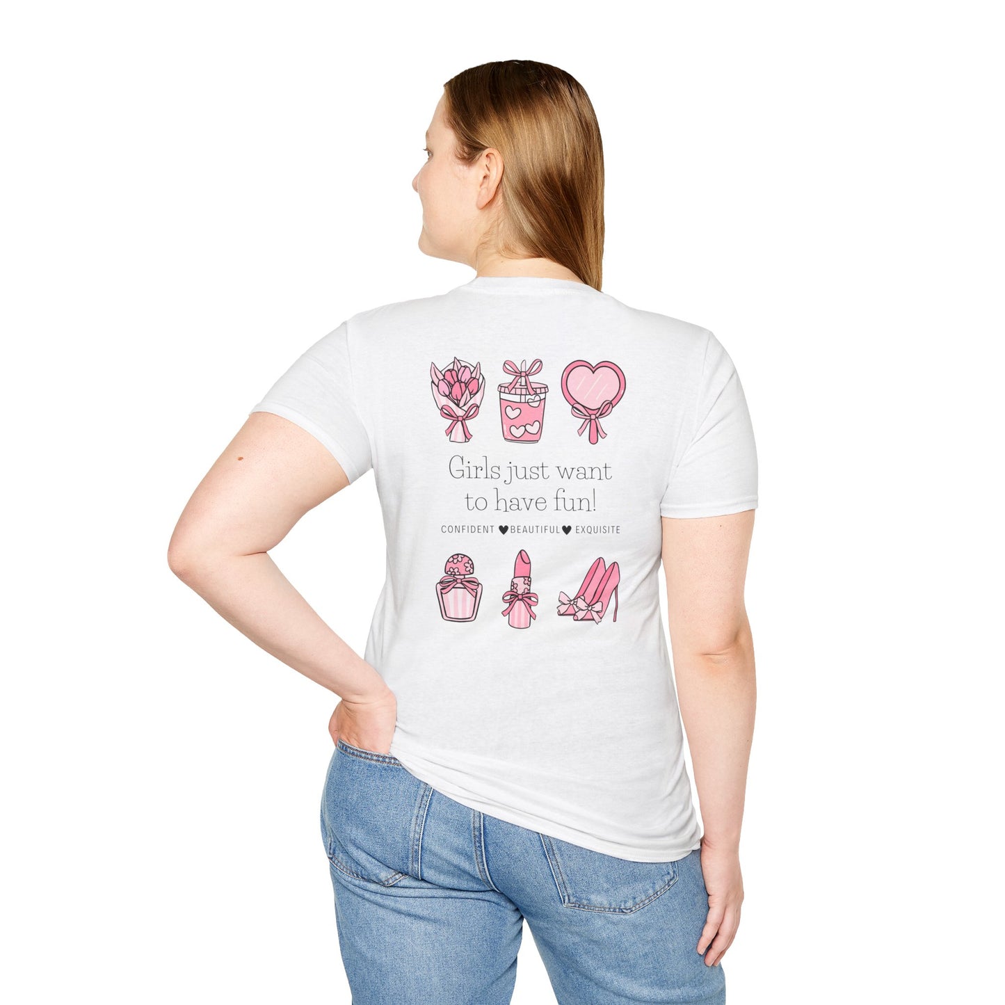 "Girls Just Want to Have Fun" Coquette T-Shirt