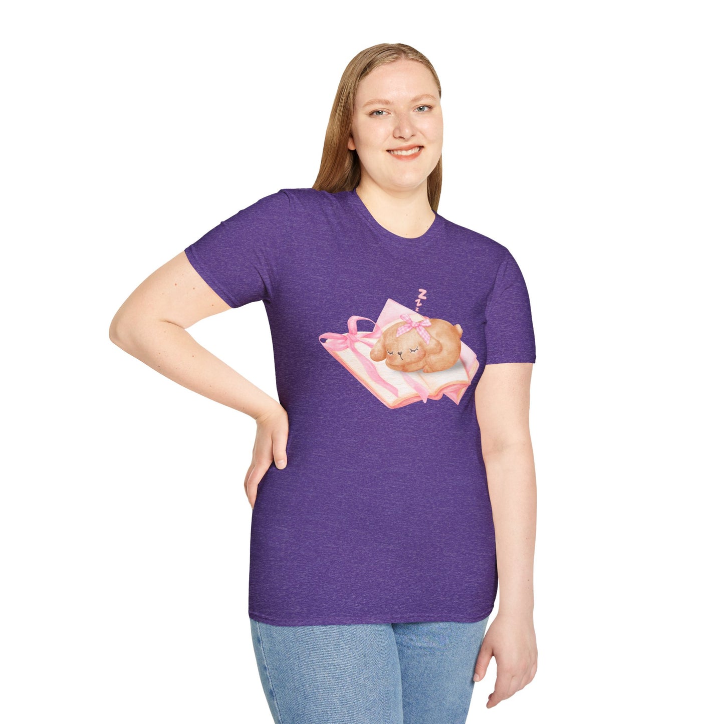 Coquette Bookish Bunny T-Shirt