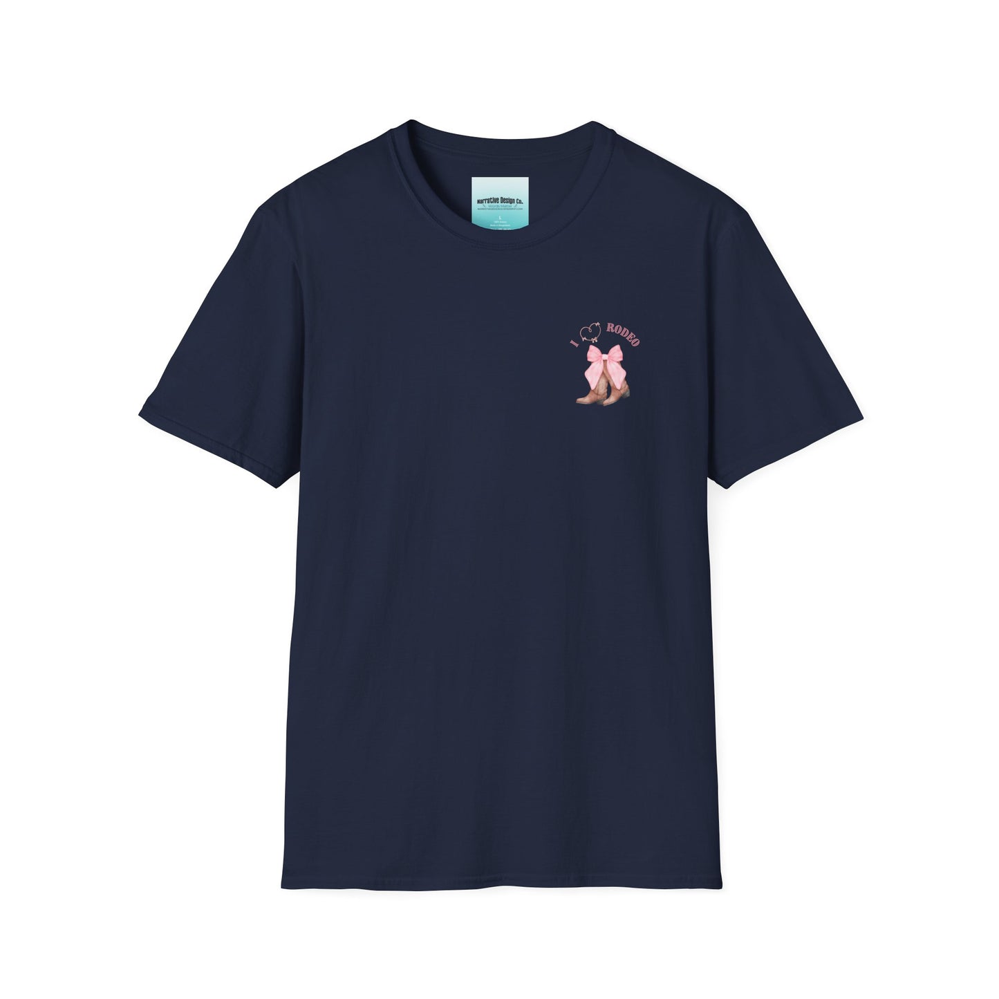 I Love Rodeo Graphic T-Shirt - Fun Western Style for Cowgirls