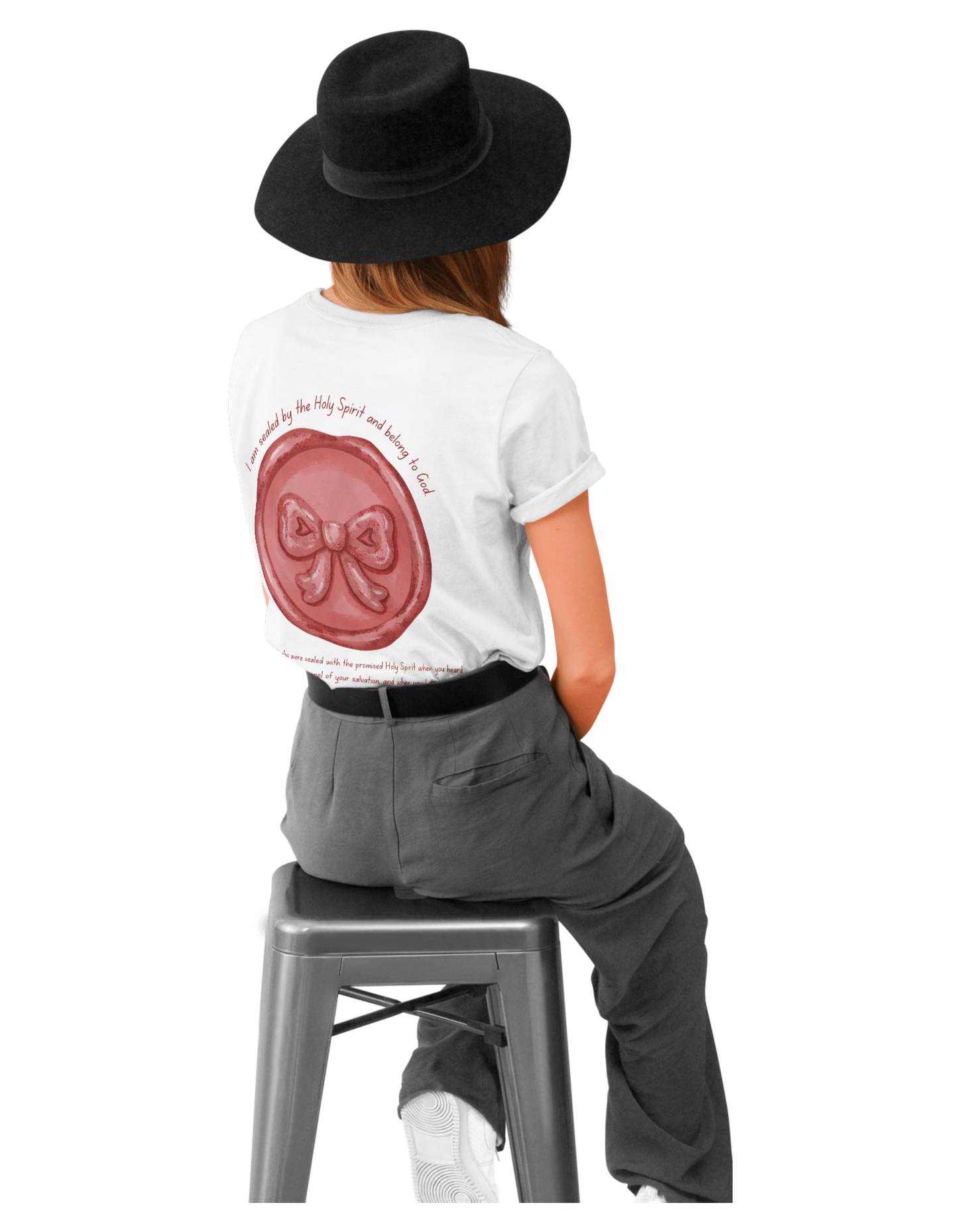 Inspirational Long Sleeve Tee - Sealed to God
