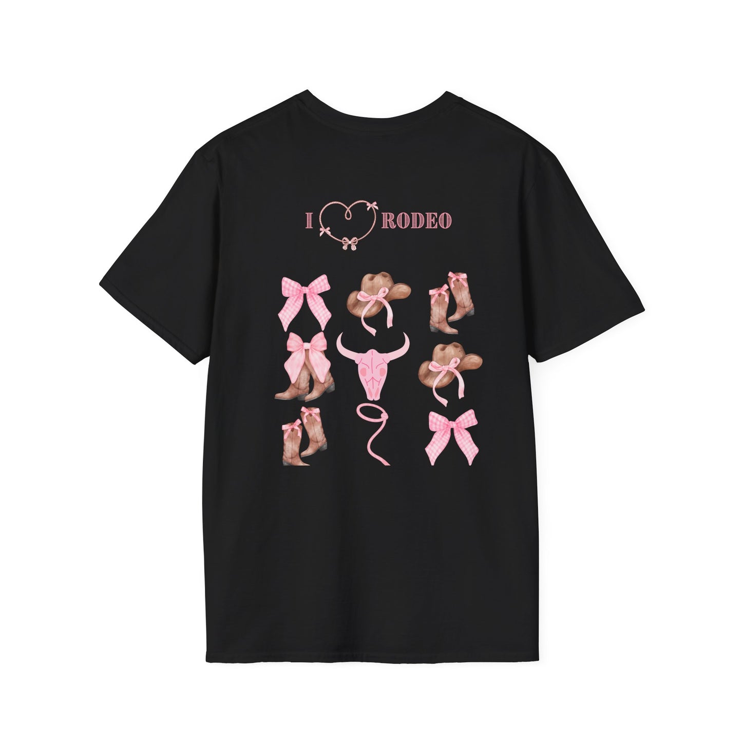 I Love Rodeo Graphic T-Shirt - Fun Western Style for Cowgirls