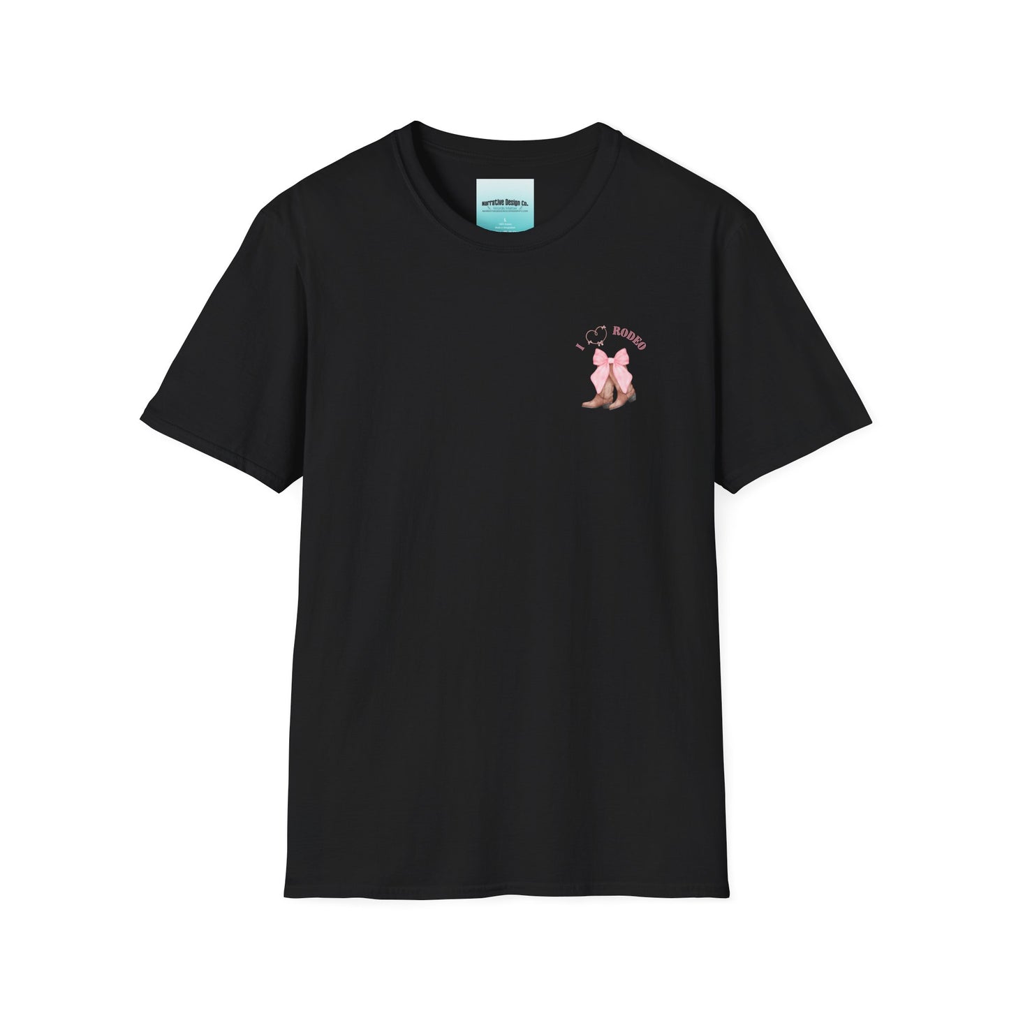 I Love Rodeo Graphic T-Shirt - Fun Western Style for Cowgirls