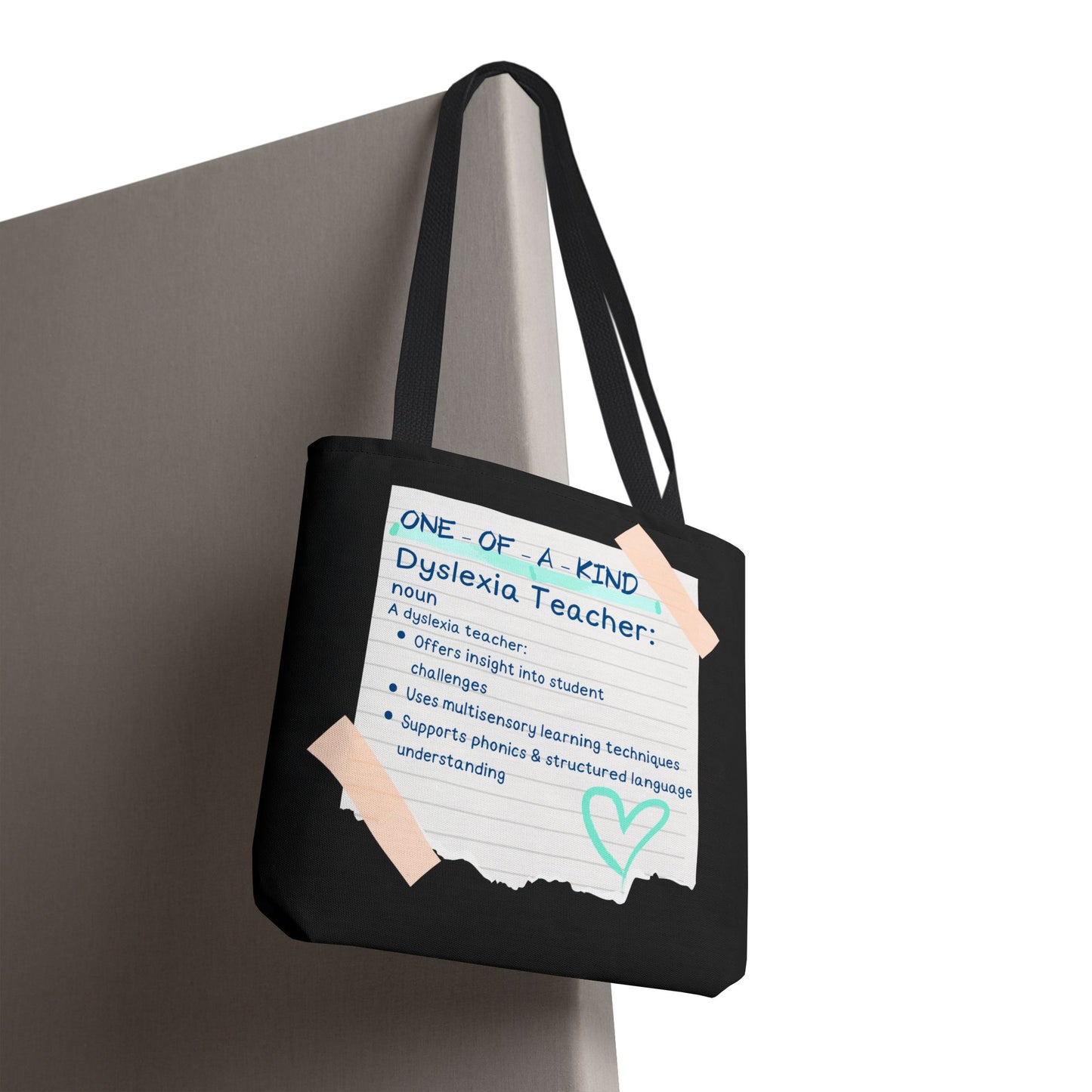 One-of-a-Kind Dyslexia Teacher Tote Bag - Perfect Gift for Educators