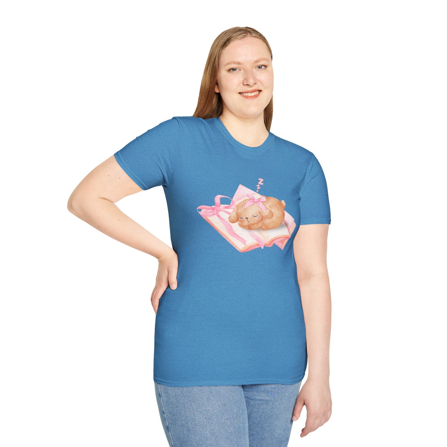 Coquette Bookish Bunny T-Shirt
