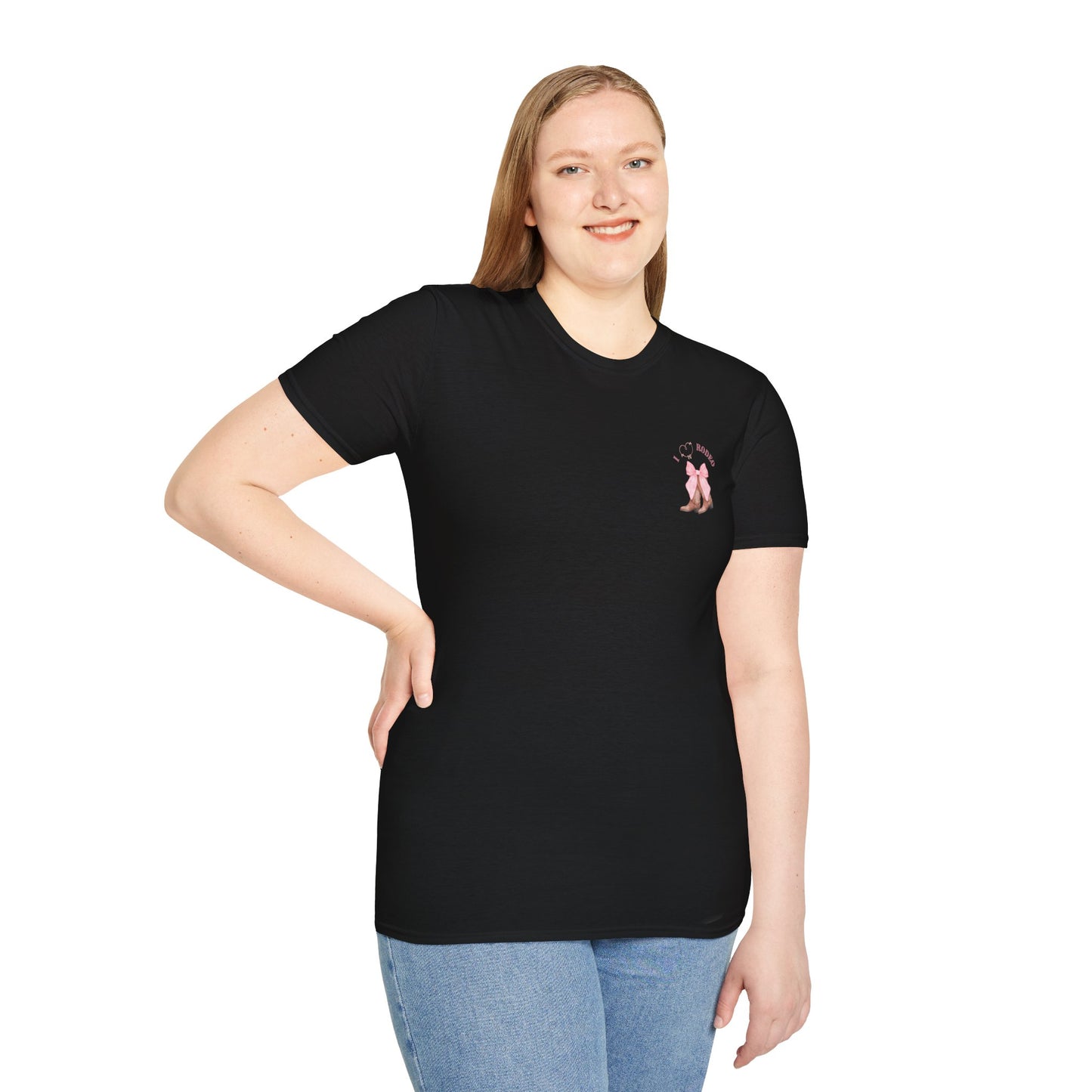I Love Rodeo Graphic T-Shirt - Fun Western Style for Cowgirls