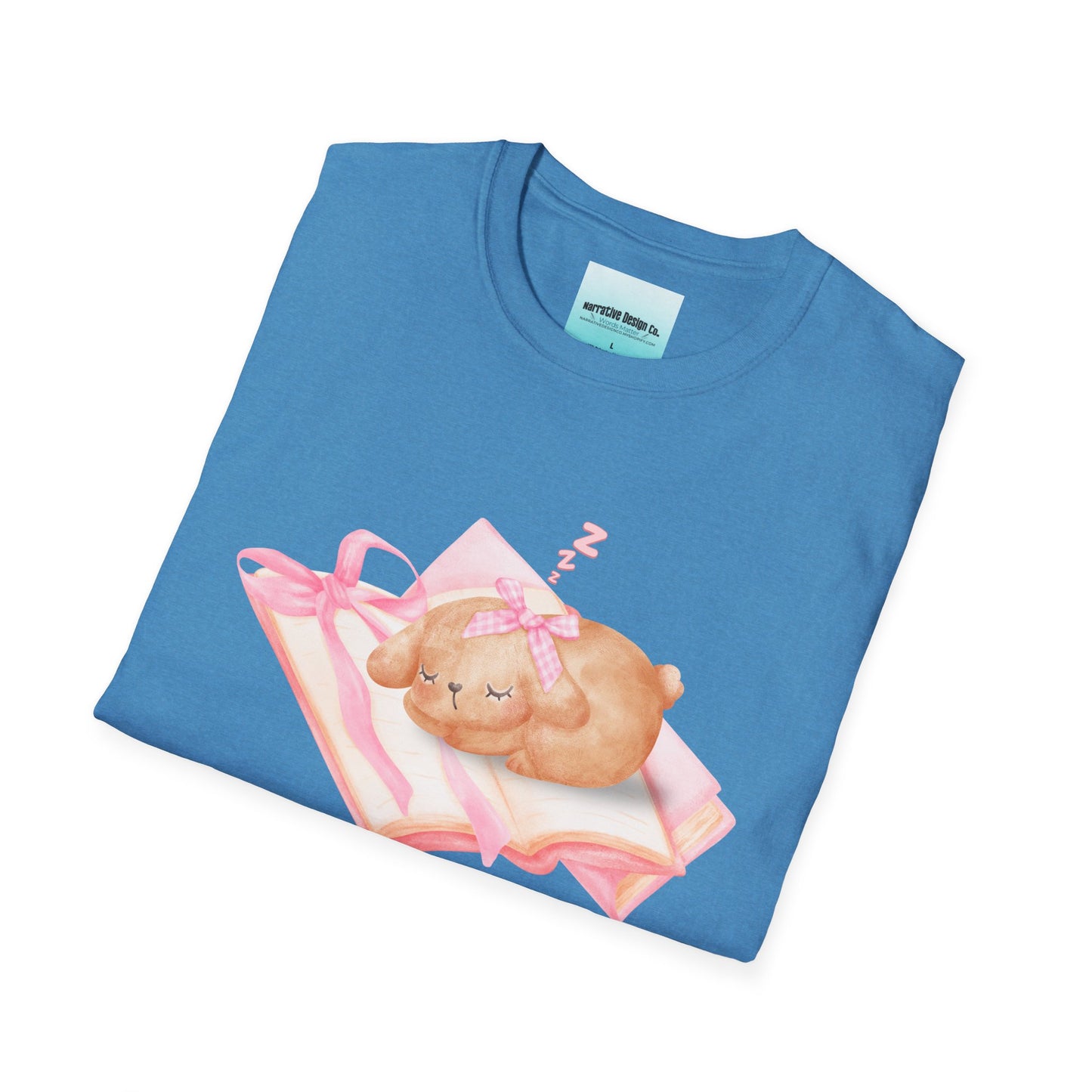 Coquette Bookish Bunny T-Shirt