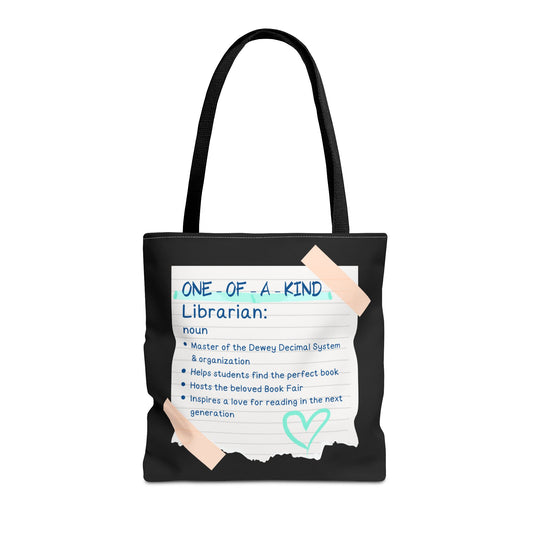 One-of-a-Kind Librarian Tote Bag - Perfect Gift for Educators