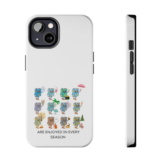 "Read in Every Season" Phone Cases