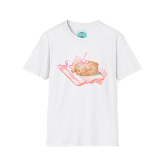 Coquette Bookish Bunny T-Shirt