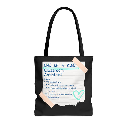 One-of-a-Kind Classroom Assistant Tote Bag - Perfect Gift for Educators